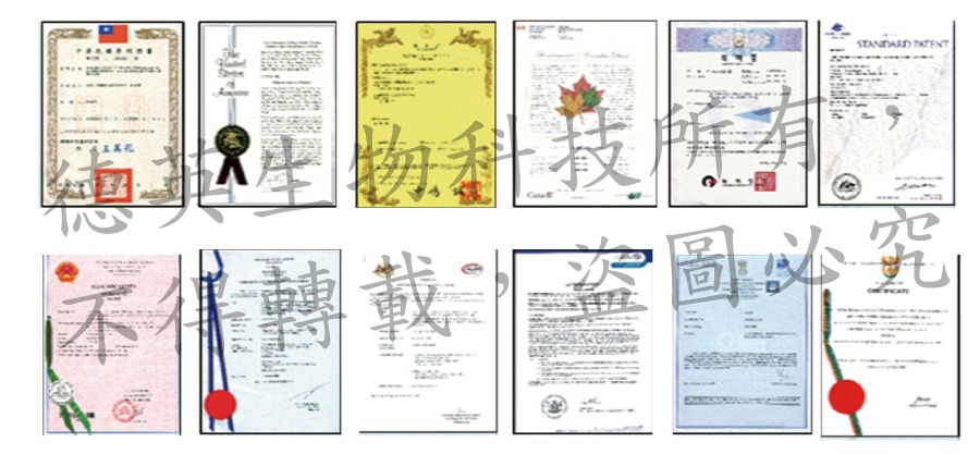 SR-100 Patent Certificate